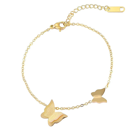 Butterfly Serenade - 18k Gold Plated Bracelet My Store
