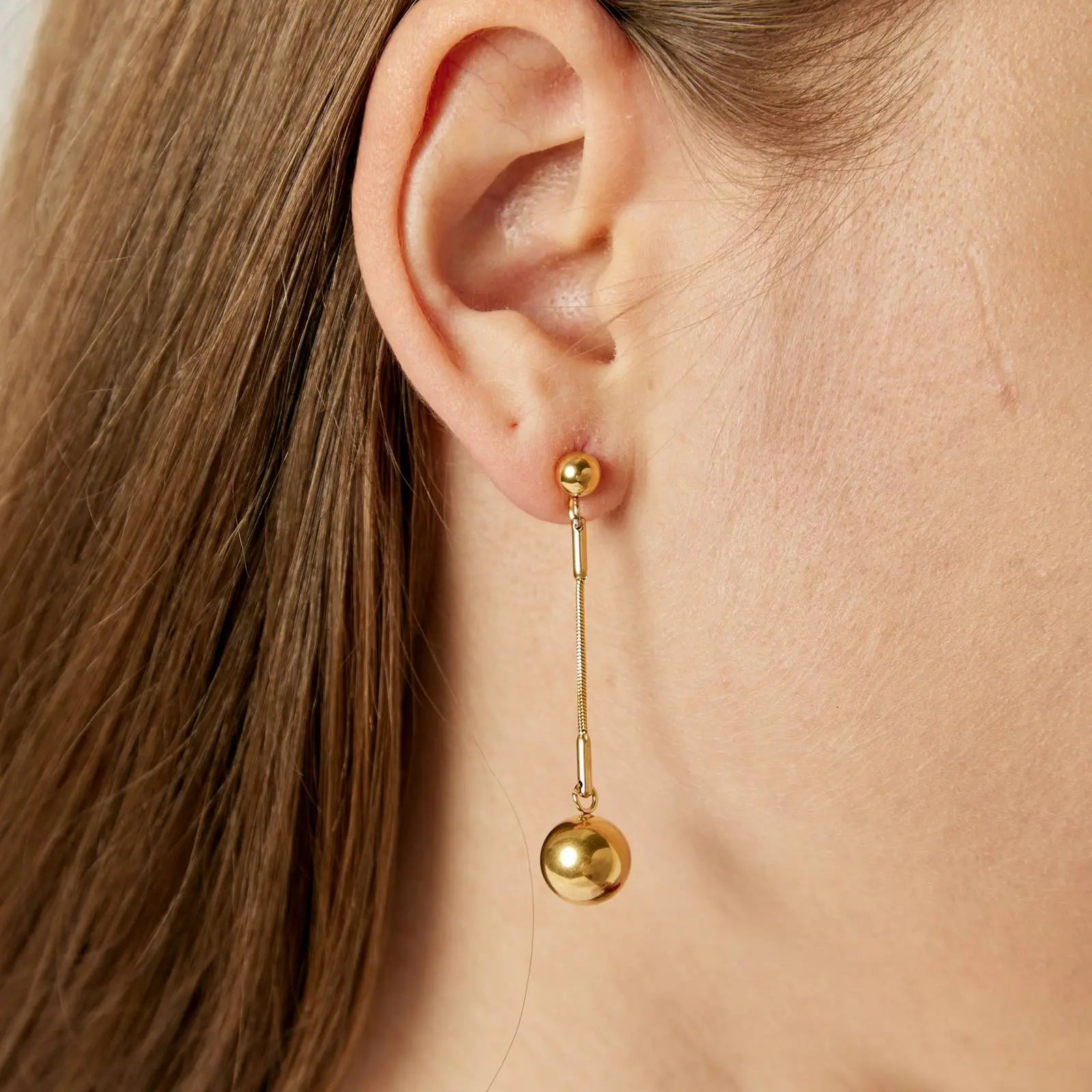 Golden Drop - 18k Gold Plated Earrings My Store