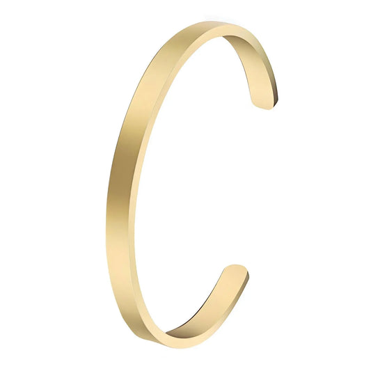 Classic Gold - 18k Gold Plated Bangle My Store
