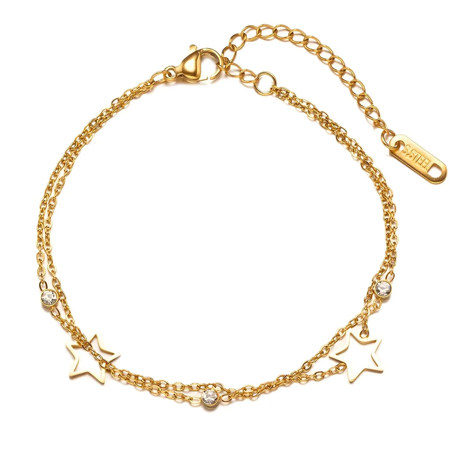 Celestial Sparkle - 18k Gold Plated Bracelet My Store